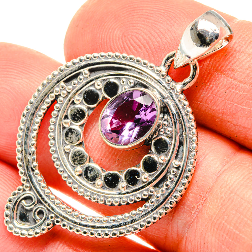Amethyst Pendants handcrafted by Ana Silver Co - PD30299