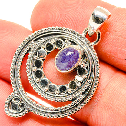 Tanzanite Pendants handcrafted by Ana Silver Co - PD30300