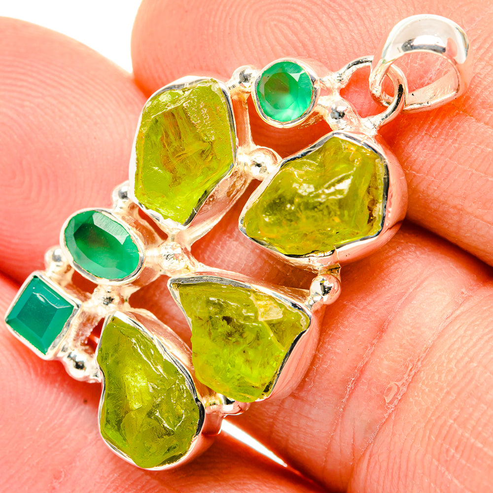Peridot Pendants handcrafted by Ana Silver Co - PD30307