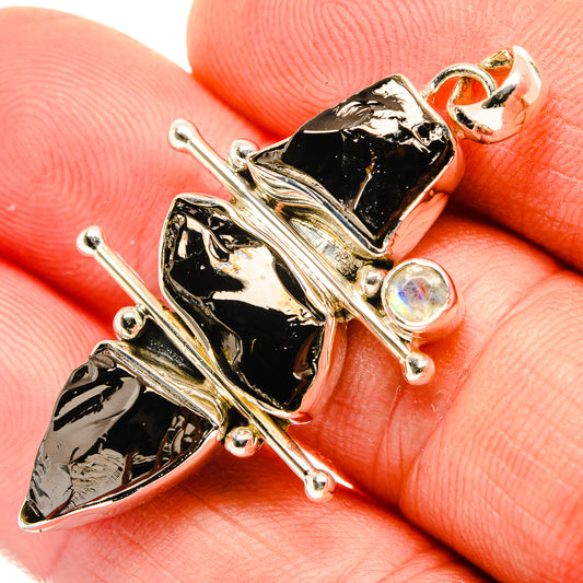 Shungite Pendants handcrafted by Ana Silver Co - PD30313