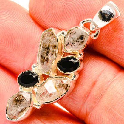 Herkimer Diamond Pendants handcrafted by Ana Silver Co - PD30320