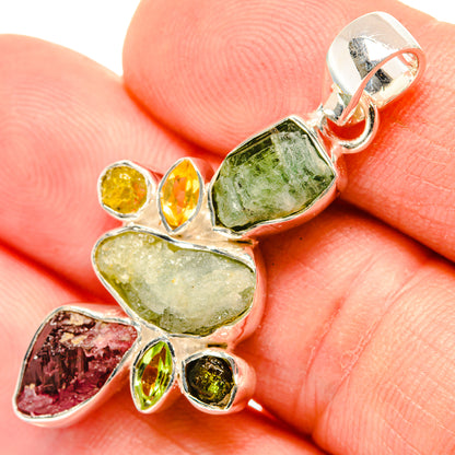 Tourmaline Pendants handcrafted by Ana Silver Co - PD30330