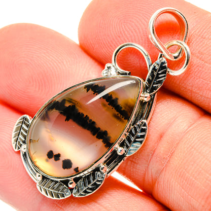 Montana Agate Pendants handcrafted by Ana Silver Co - PD30334