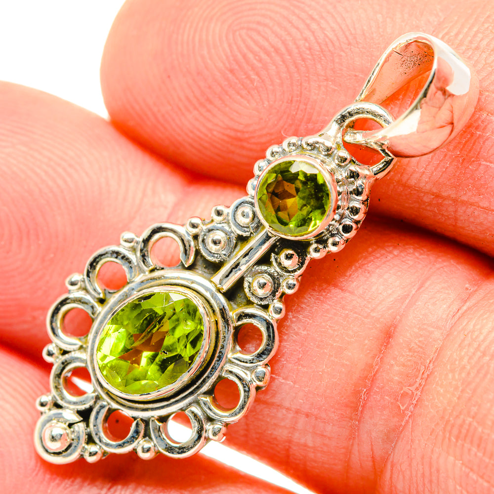 Peridot Pendants handcrafted by Ana Silver Co - PD30336