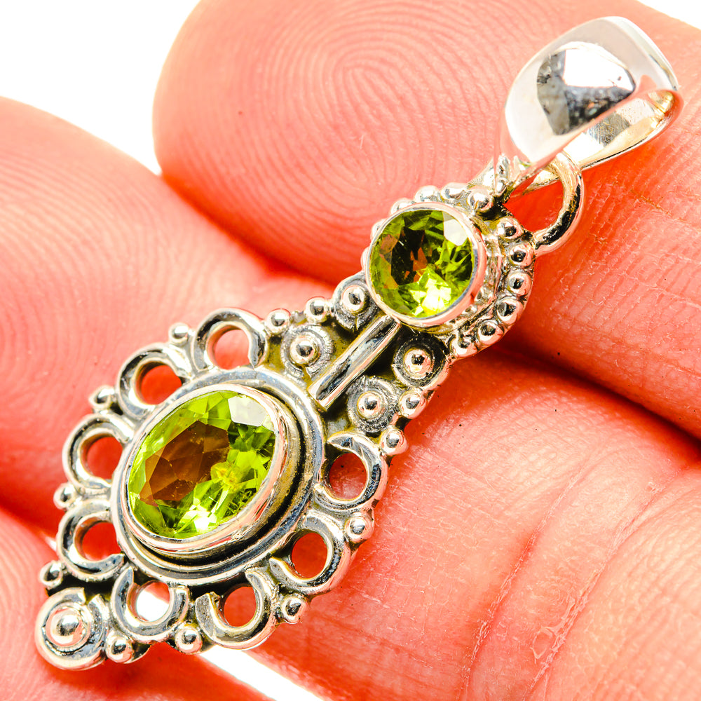 Peridot Pendants handcrafted by Ana Silver Co - PD30337