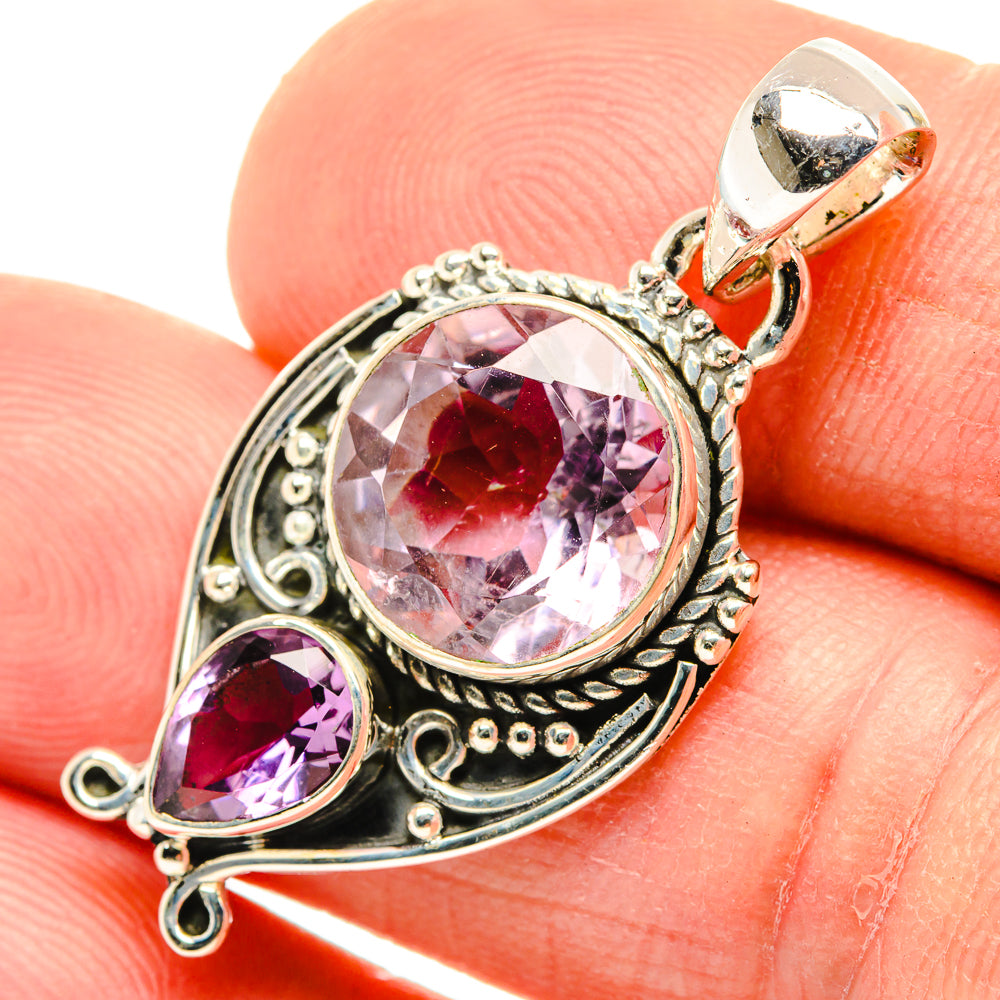 Amethyst Pendants handcrafted by Ana Silver Co - PD30351
