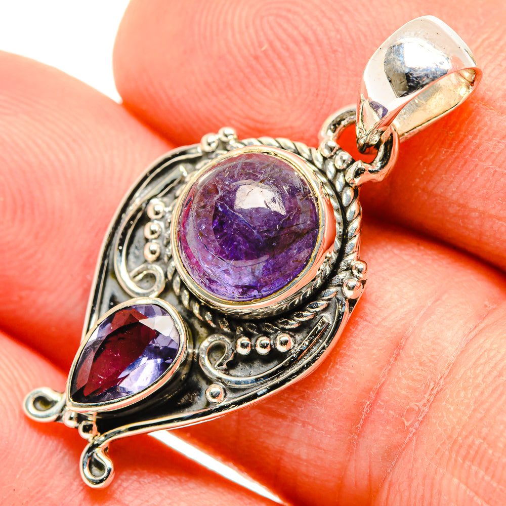Tanzanite Pendants handcrafted by Ana Silver Co - PD30354