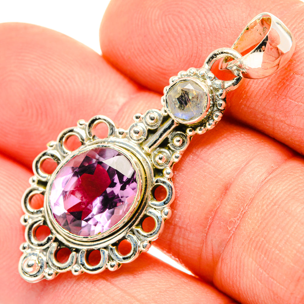 Amethyst Pendants handcrafted by Ana Silver Co - PD30360