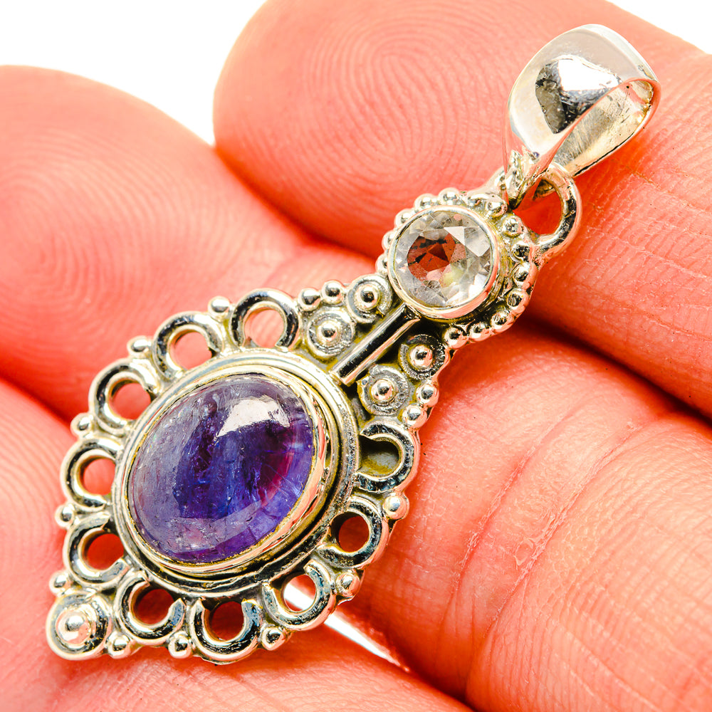 Tanzanite Pendants handcrafted by Ana Silver Co - PD30363