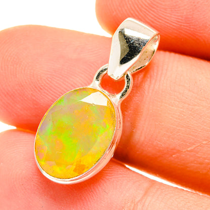 Ethiopian Opal Pendants handcrafted by Ana Silver Co - PD3037