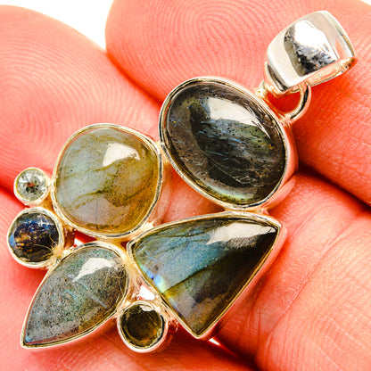 Labradorite Pendants handcrafted by Ana Silver Co - PD30381