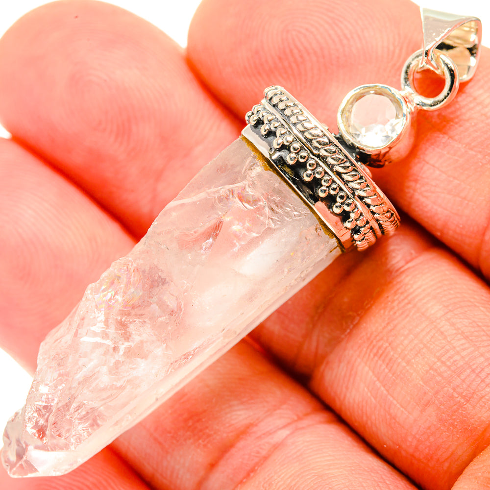 Rainbow Moonstone Pendants handcrafted by Ana Silver Co - PD30383