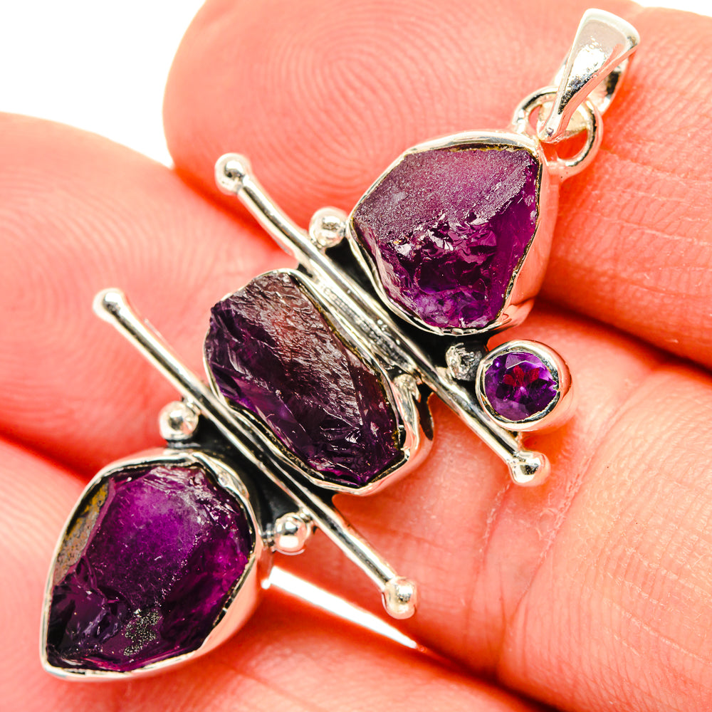 Amethyst Pendants handcrafted by Ana Silver Co - PD30386