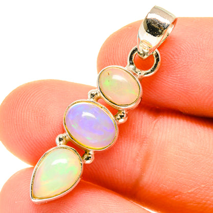 Ethiopian Opal Pendants handcrafted by Ana Silver Co - PD3039