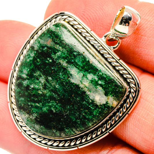 Green Aventurine Pendants handcrafted by Ana Silver Co - PD30391