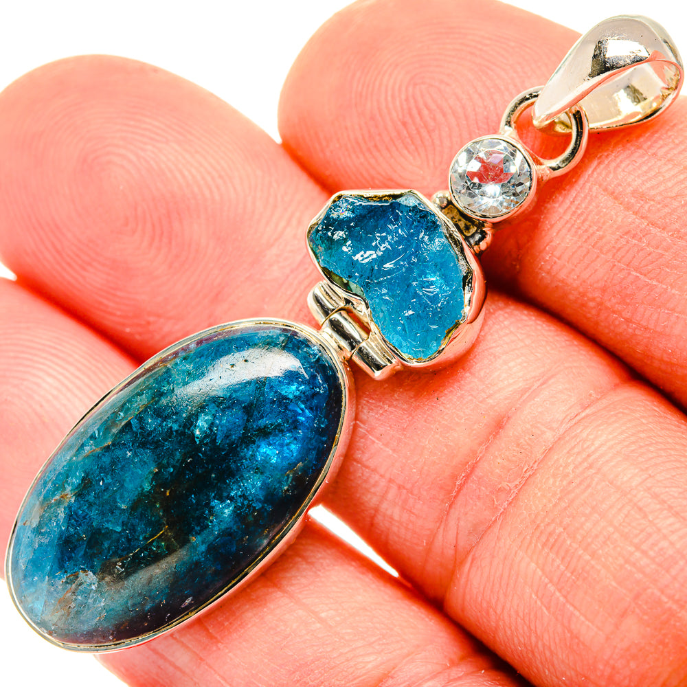 Shattuckite Pendants handcrafted by Ana Silver Co - PD30395