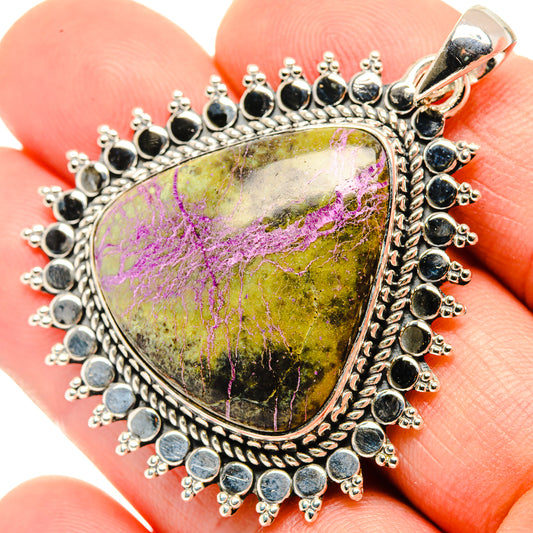 Stichtite Pendants handcrafted by Ana Silver Co - PD30428