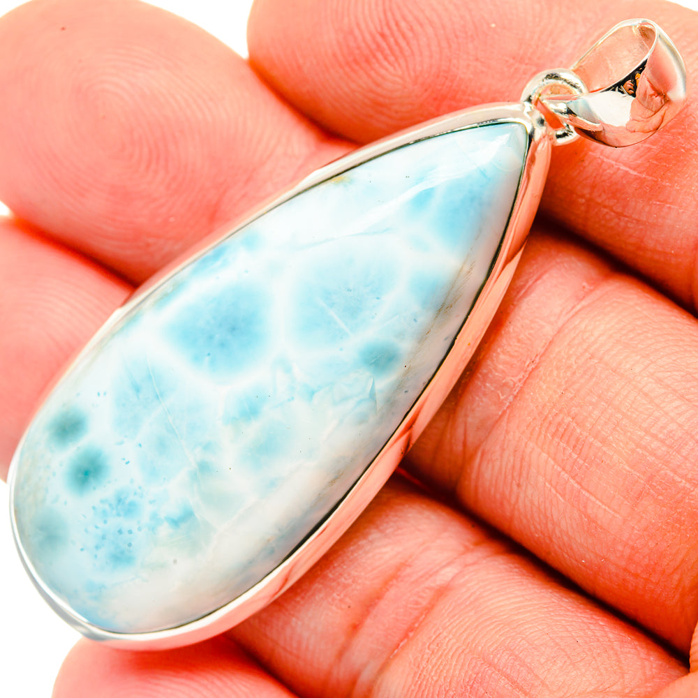 Larimar Pendants handcrafted by Ana Silver Co - PD30433