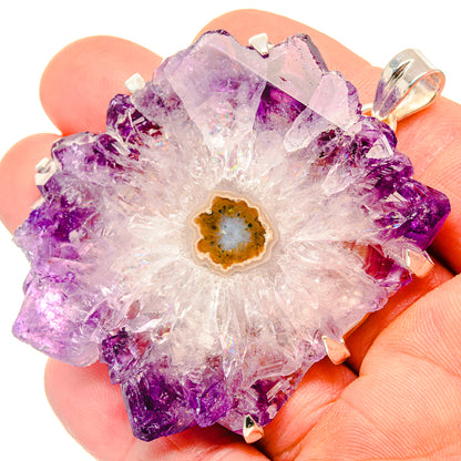 Amethyst Solar Quartz Pendants handcrafted by Ana Silver Co - PD30441