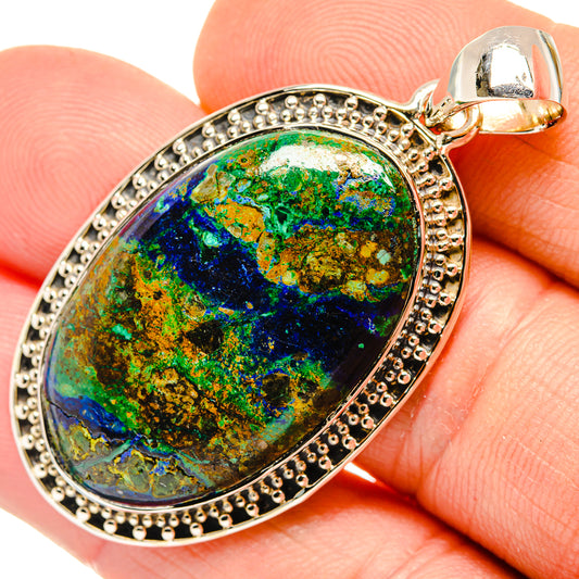 Azurite Pendants handcrafted by Ana Silver Co - PD30445