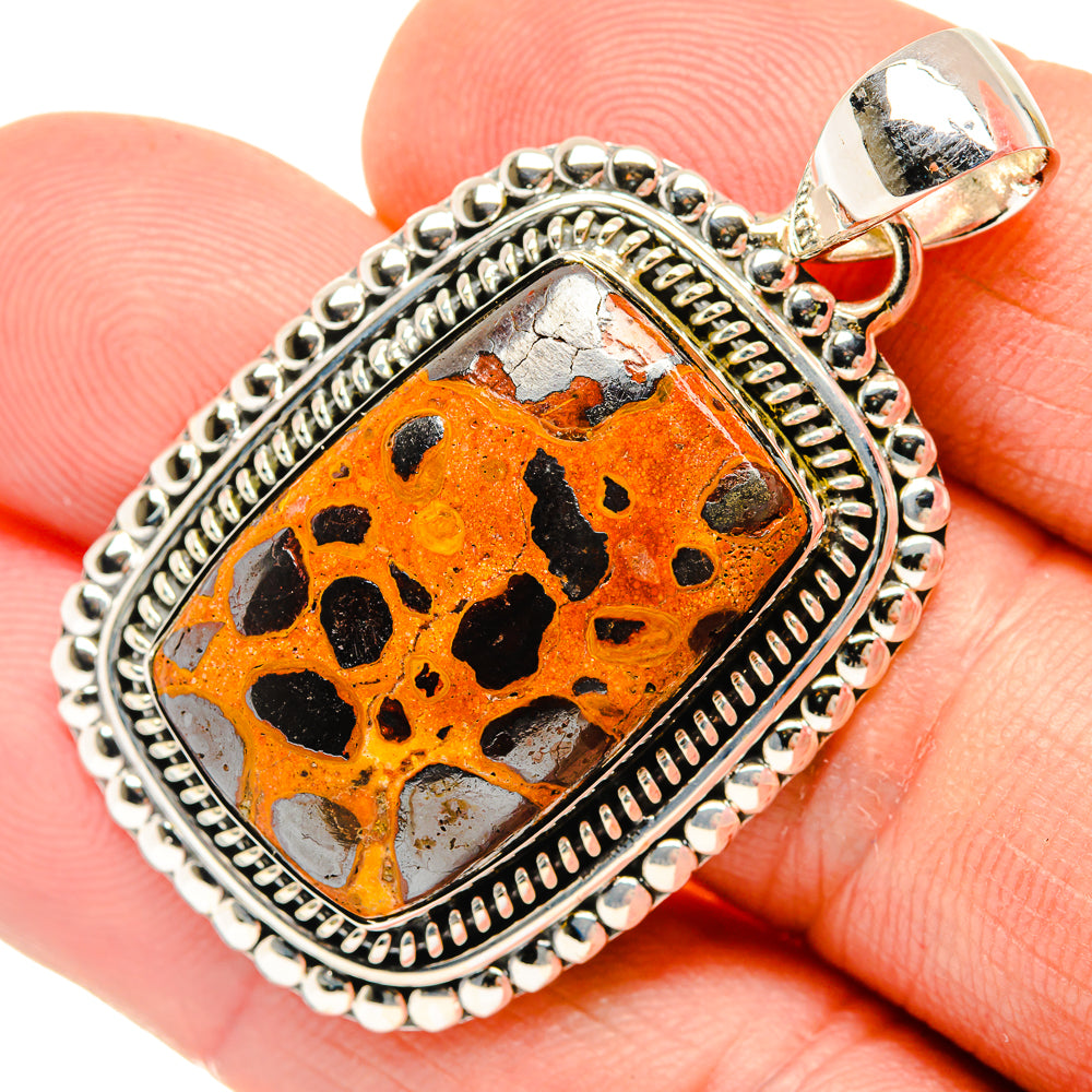 Bauxite Pendants handcrafted by Ana Silver Co - PD30446