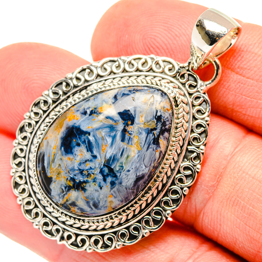 Pietersite Pendants handcrafted by Ana Silver Co - PD30451