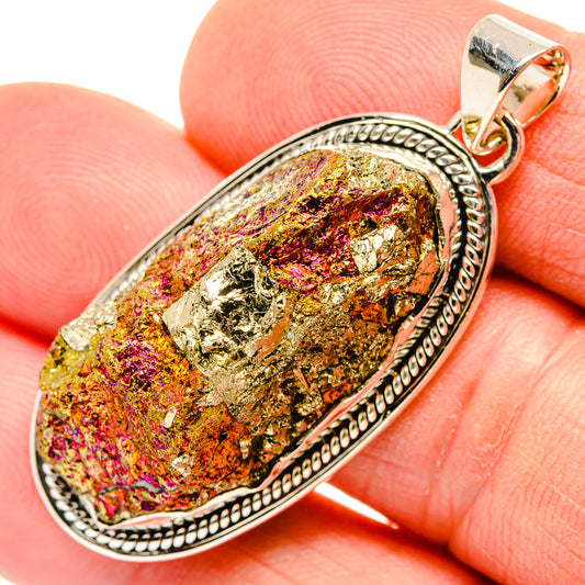 Titanium Druzy Pendants handcrafted by Ana Silver Co - PD30457