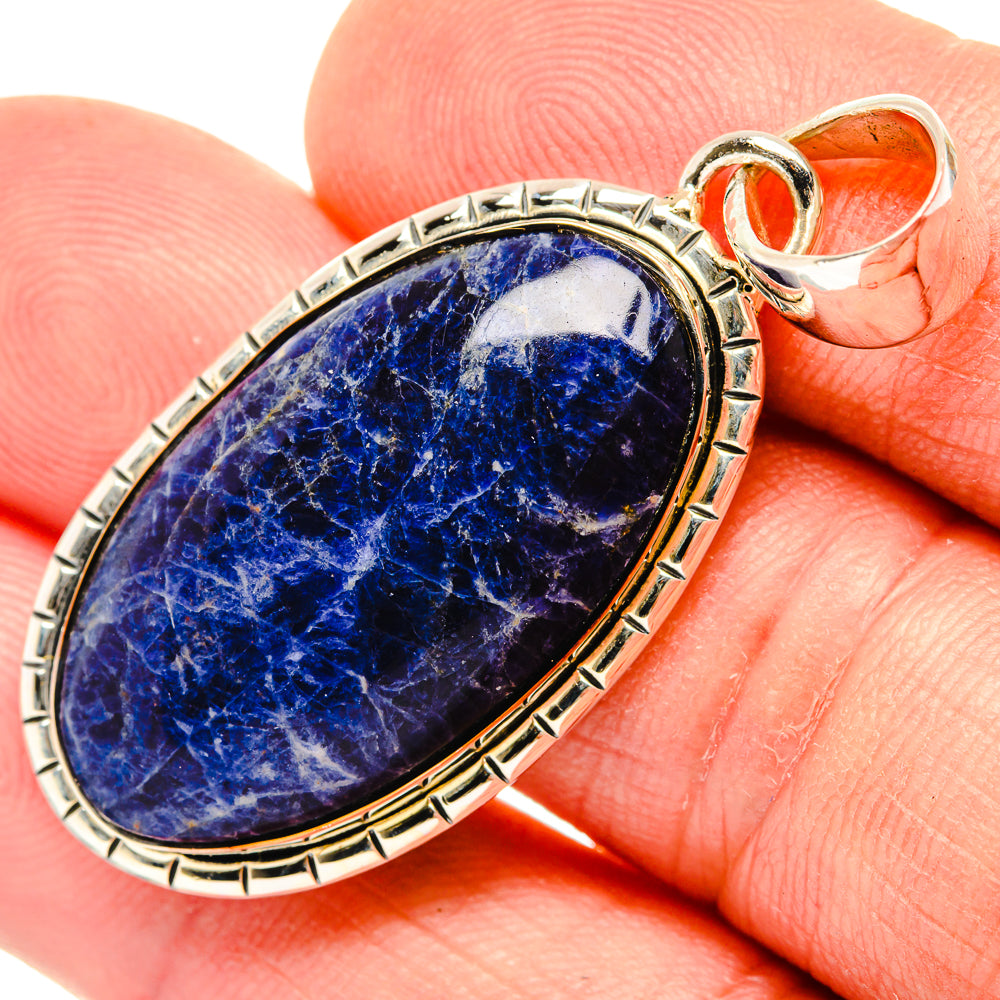 Sodalite Pendants handcrafted by Ana Silver Co - PD30458