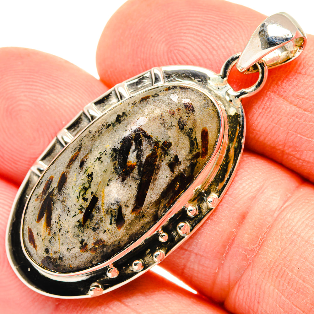 Astrophyllite Pendants handcrafted by Ana Silver Co - PD30470