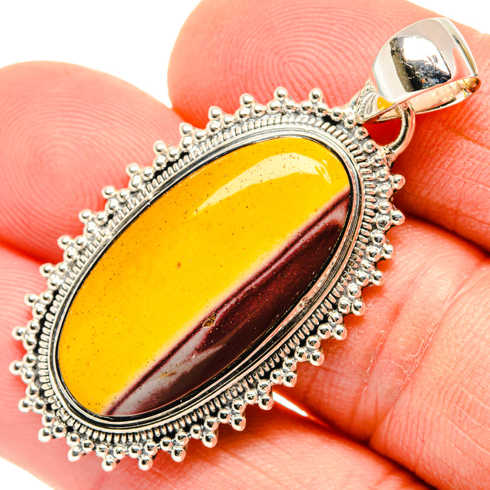 Mookaite Pendants handcrafted by Ana Silver Co - PD30474