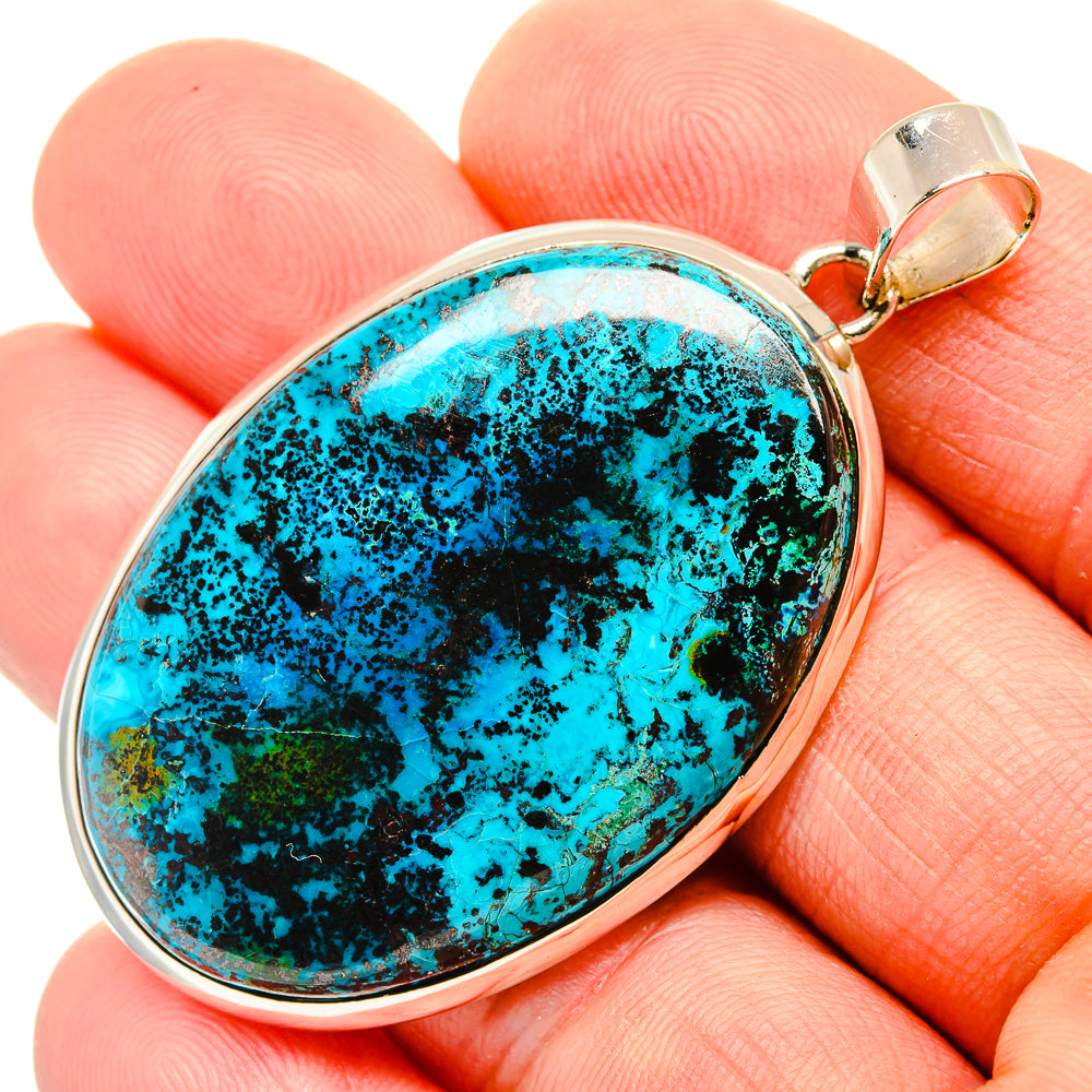 Shattuckite Pendants handcrafted by Ana Silver Co - PD30486
