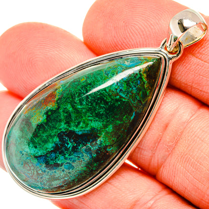 Malachite Pendants handcrafted by Ana Silver Co - PD30499