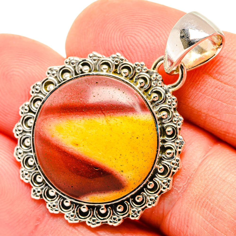 Mookaite Pendants handcrafted by Ana Silver Co - PD30517
