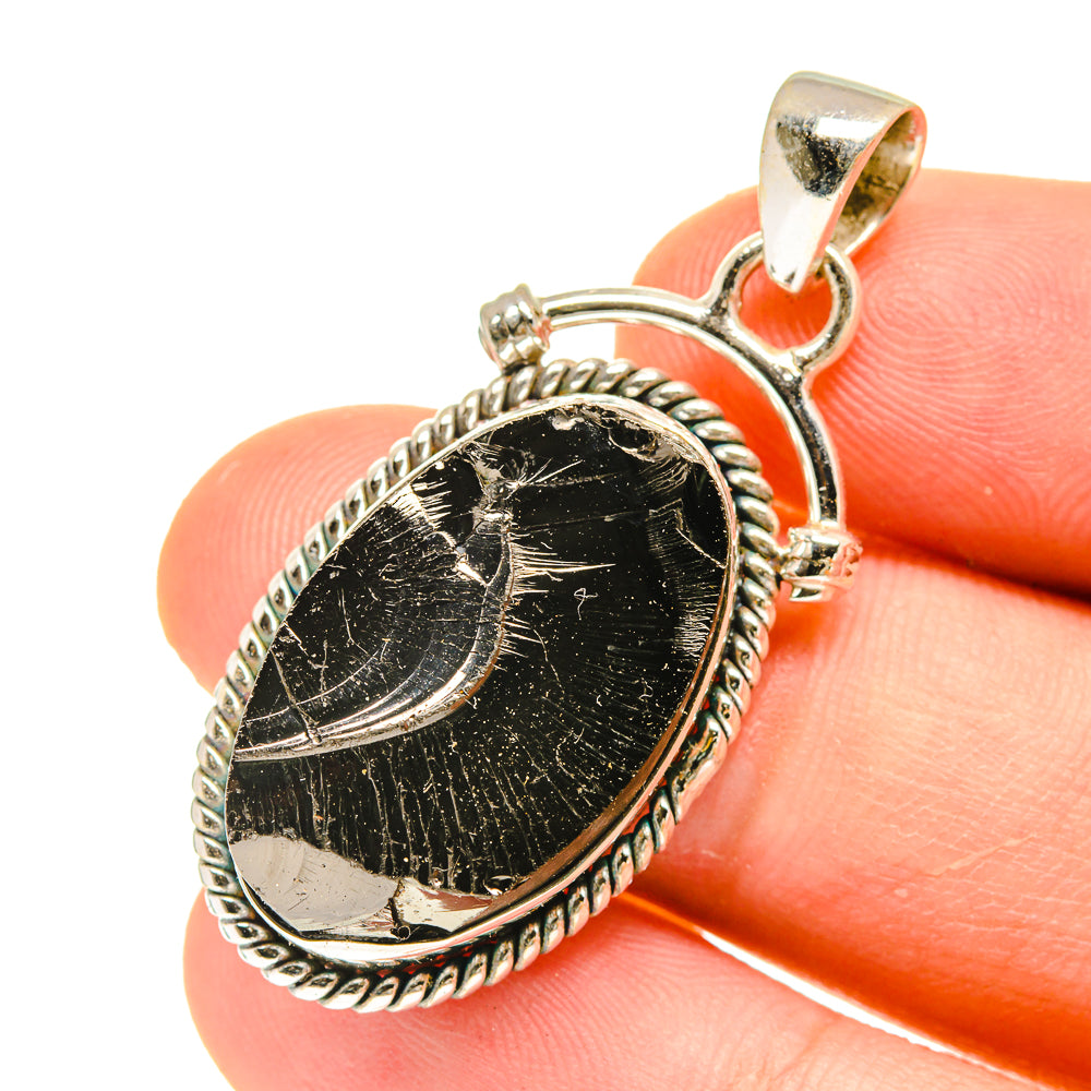 Shungite Pendants handcrafted by Ana Silver Co - PD3052