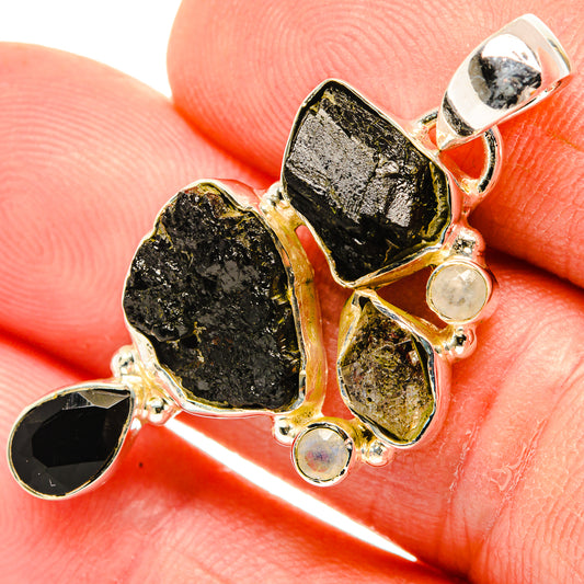 Tektite Pendants handcrafted by Ana Silver Co - PD30552