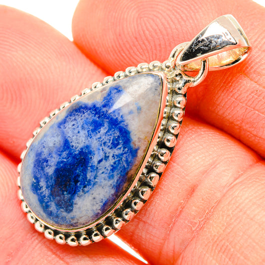 Sodalite Pendants handcrafted by Ana Silver Co - PD30563