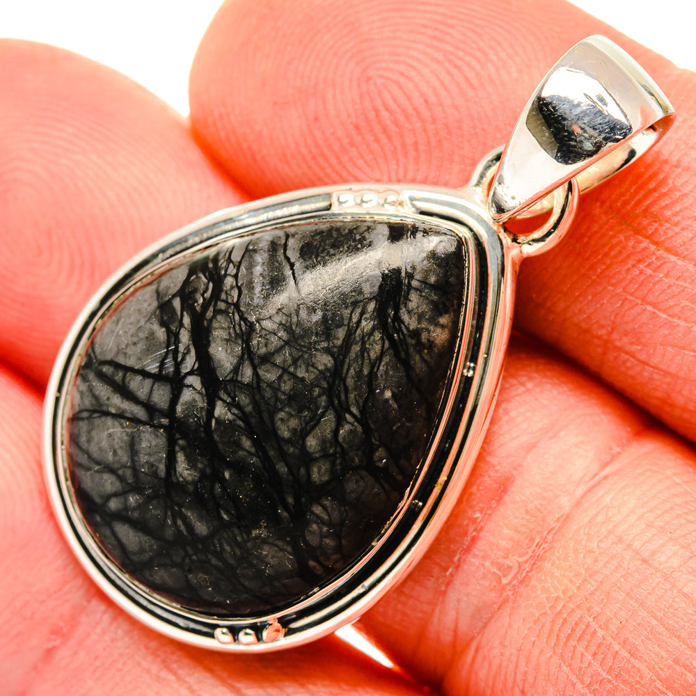 Picasso Jasper Pendants handcrafted by Ana Silver Co - PD30564