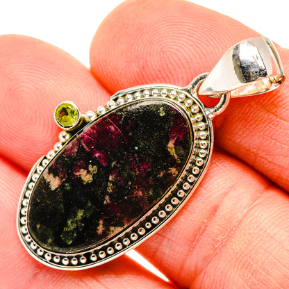 Russian Eudialyte Pendants handcrafted by Ana Silver Co - PD30565