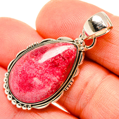 Thulite Pendants handcrafted by Ana Silver Co - PD30570