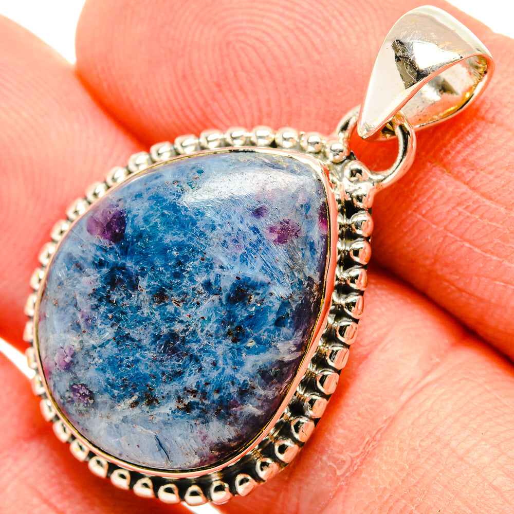 Ruby Fuchsite Pendants handcrafted by Ana Silver Co - PD30571