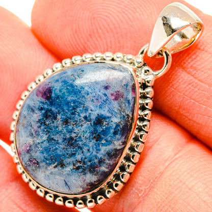 Ruby Fuchsite Pendants handcrafted by Ana Silver Co - PD30571