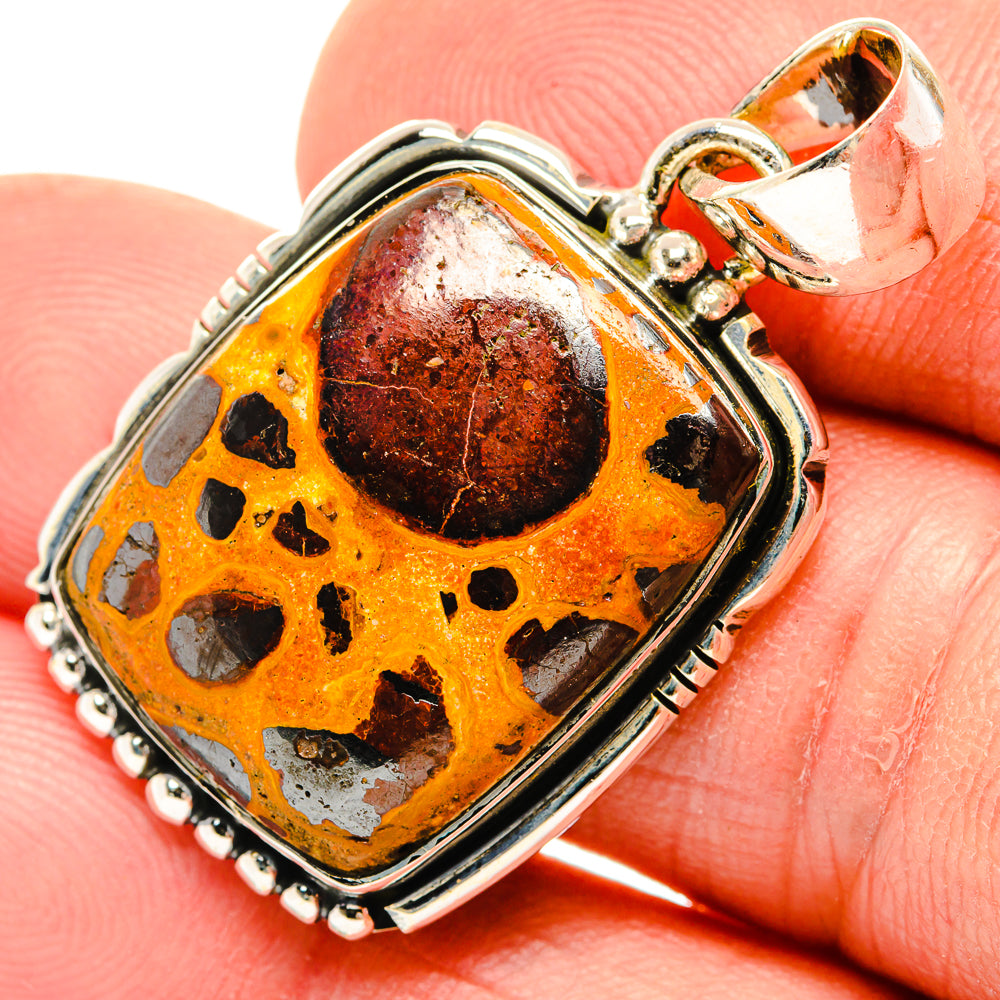 Bauxite Pendants handcrafted by Ana Silver Co - PD30574