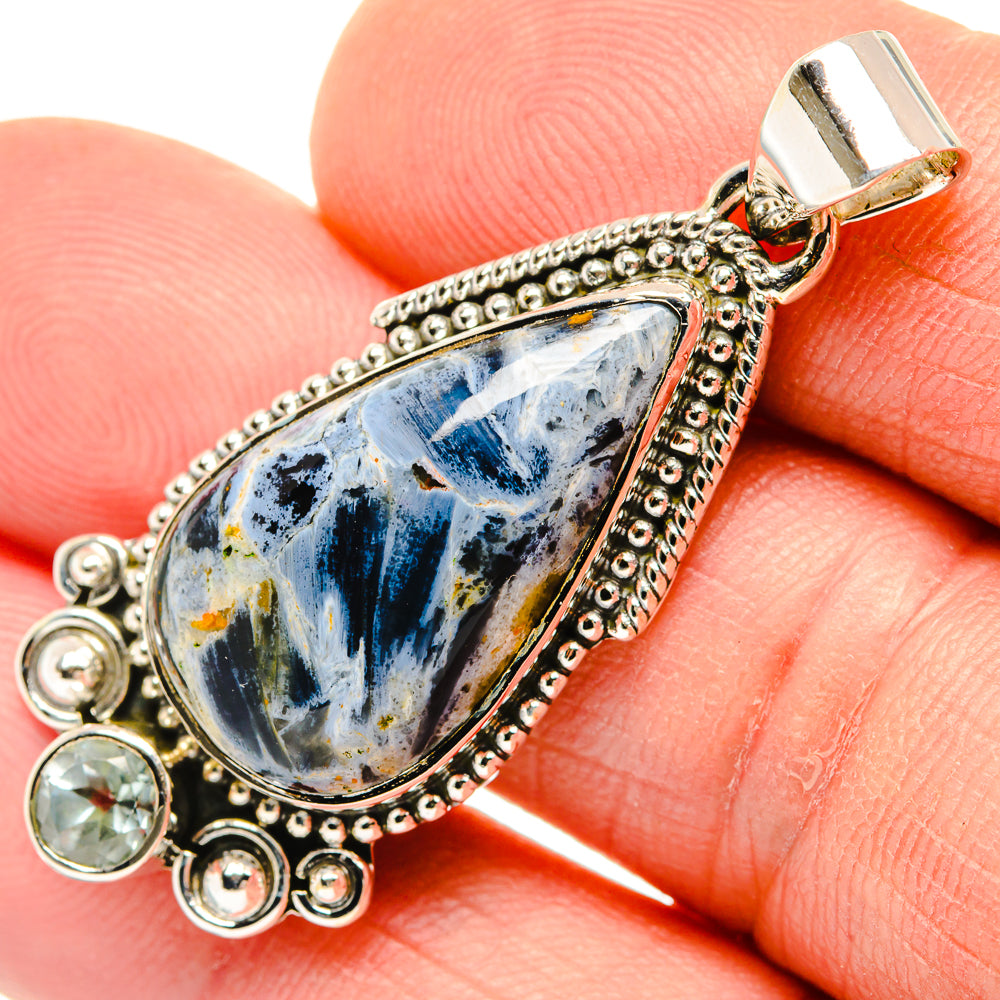 Pietersite Pendants handcrafted by Ana Silver Co - PD30575