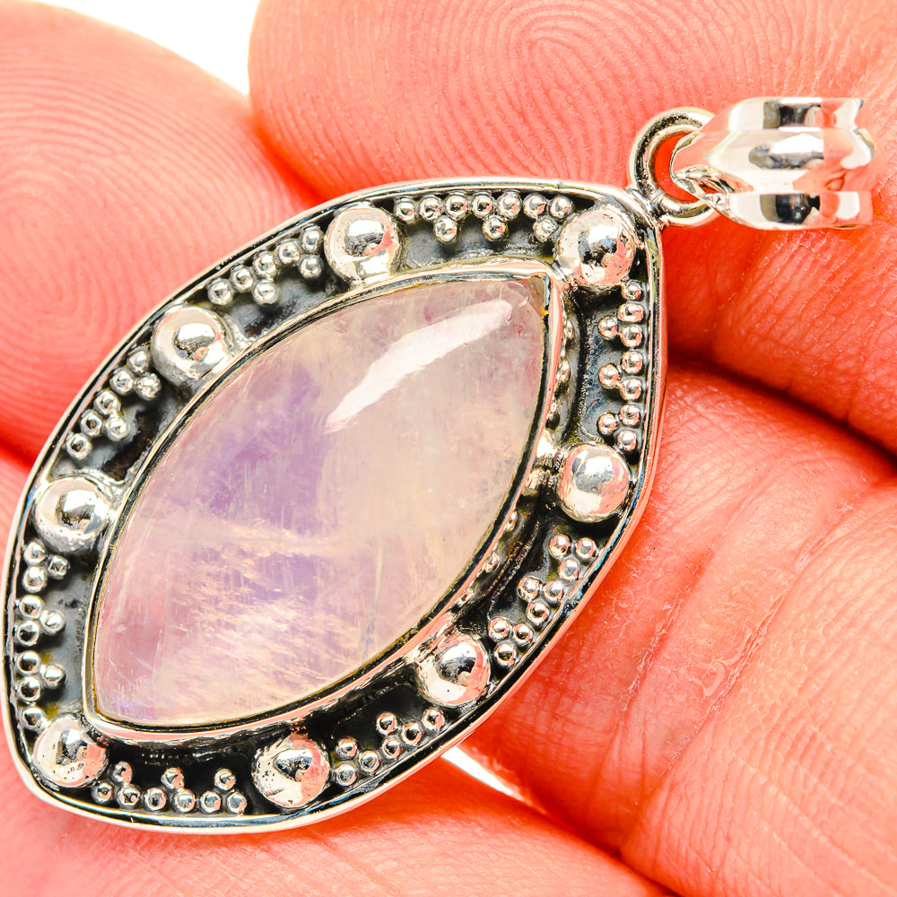 Rainbow Moonstone Pendants handcrafted by Ana Silver Co - PD30583