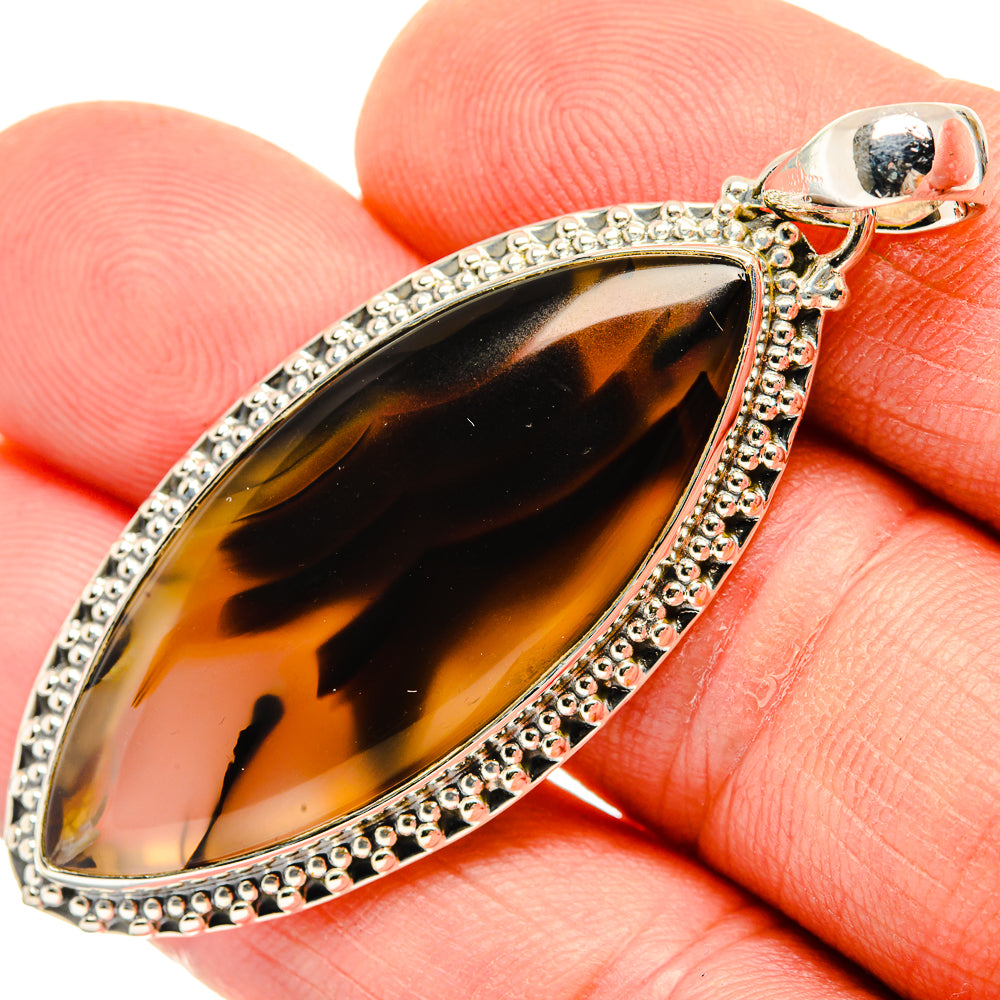 Montana Agate Pendants handcrafted by Ana Silver Co - PD30588