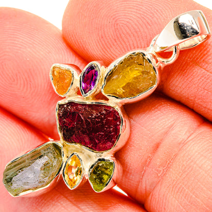 Tourmaline Pendants handcrafted by Ana Silver Co - PD30592