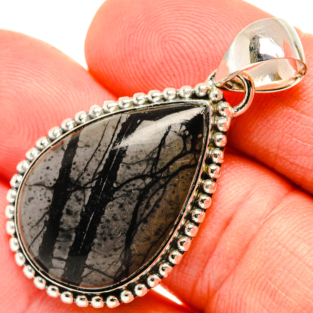 Picasso Jasper Pendants handcrafted by Ana Silver Co - PD30605