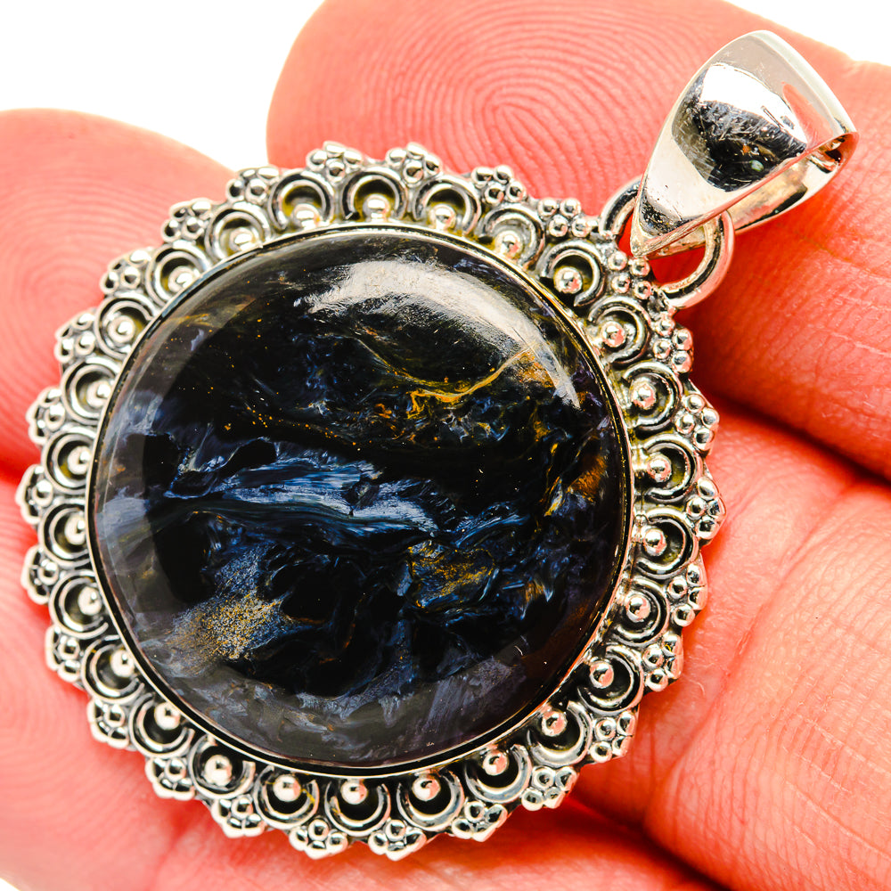 Pietersite Pendants handcrafted by Ana Silver Co - PD30606
