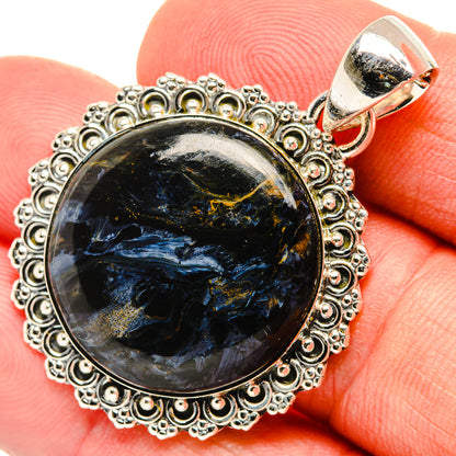 Pietersite Pendants handcrafted by Ana Silver Co - PD30606