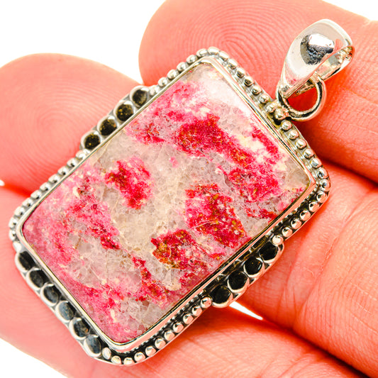Thulite Pendants handcrafted by Ana Silver Co - PD30610